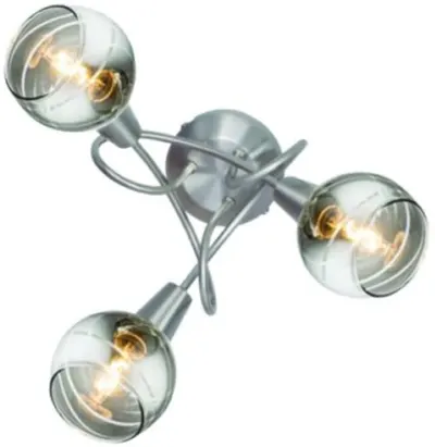 Șină spoturi Omnia - Sion Smoke, E 14, 3 x 40 W, fumuriu