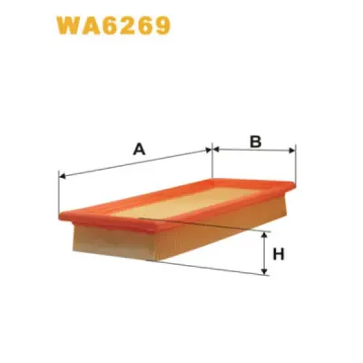 Filtru aer WIX FILTERS WA6269