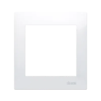 Rama simpla IP20 / IP44; alb