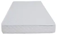 Set Patut din lemn Nichiduta cu somiera reglabila si margine din silicon pentru protectie dintisori Sisi White + Saltea cu husa detasabila din microfibra 12 cm grosime Nichiduta Cocos Comfort +