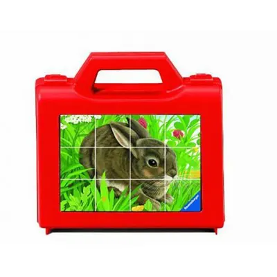 Puzzle in Cutie Animale, 12 Piese