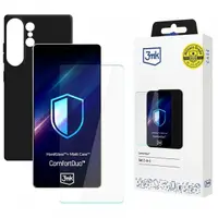 Husa pentru Samsung Galaxy S26 Ultra S948, 3MK, ComfortDuo, Neagra
