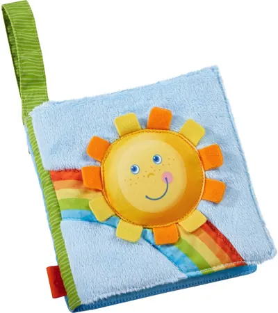 Haba Soft Baby Book - Curcubeu