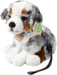 Jucărie de pluș Rappa Eco Friends - Ciobanesc australian, asezat, 27 cm