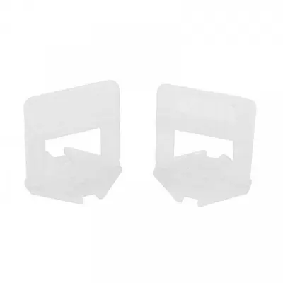 Set cleme pentru nivelare gresie si faianta Wert 2749-100, 1 mm, 200 buc