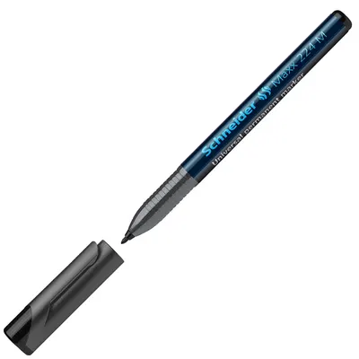 Marker permanent Schneider Maxx 224 M - 1,0 mm, negru
