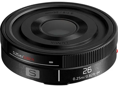 Obiectiv Panasonic - Lumix S 26mm, f/8 Pancake