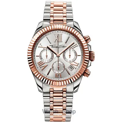 Ceas Thomas&nbsp;Sabo Thomas Sabo WA0221-272-201 Divine Chronograph Ladies Watch 38mm 10 ATM