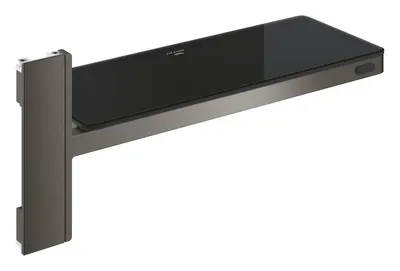 Raft sistem dus Grohe SPA Aqua Pure, 231 x 91 mm, metal/acril, mat, grafit, 101677AL00
