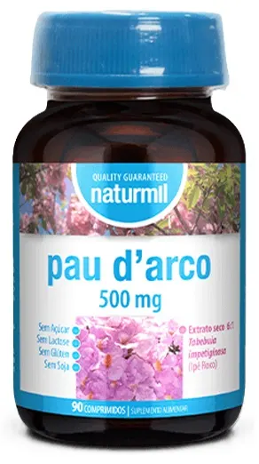 Pau D’Arco 500 mg 90 tablete, Naturmil
