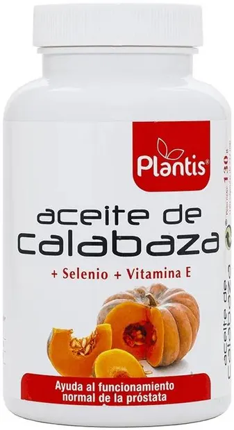 Plantis Semințe de dovleac + Seleniu și vitamina E, 180 capsule, Artesania Agricola