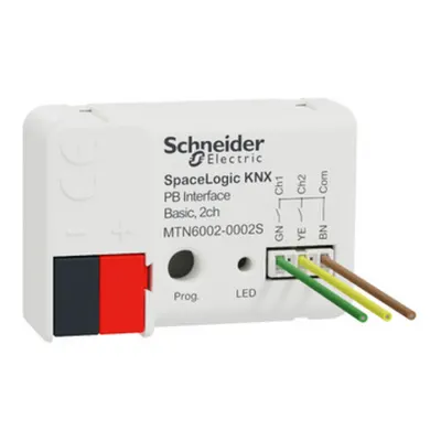SpaceLogic KNX, Secure, Buton Interfata Basic, 2 canale