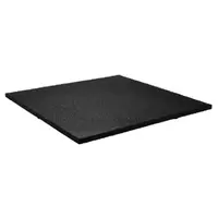 Gresie sport 100 x 100 cm - 15mm - Negru