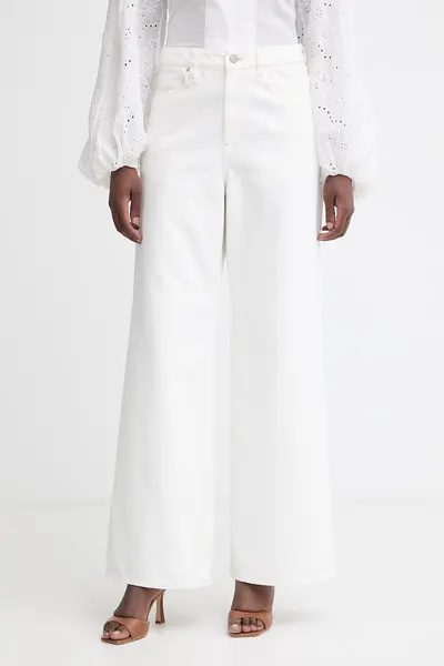 BOSS Orange blugi wide leg pentru femei C SLOUCHY MR 2.0