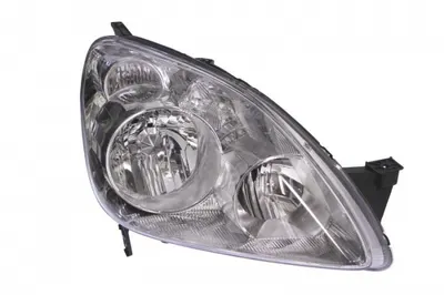 Far fata Dreapta (H1, electric, fara motoras, culoare insert: cromat, culoare semnalizator: alb) potrivit HONDA CR-V II, CR-V IV