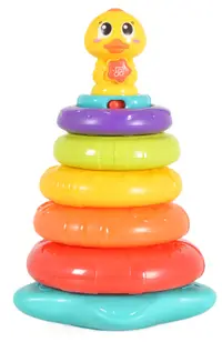 Inele muzicale Hola Toys - Rățulcă