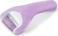 Pila electrică pentru călcâie Beurer - MP 59, Wet & Dry, 2 trepte, violetă