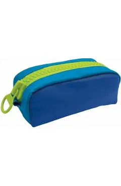 Penar Zippy cu fermoar mare. Bleumarin