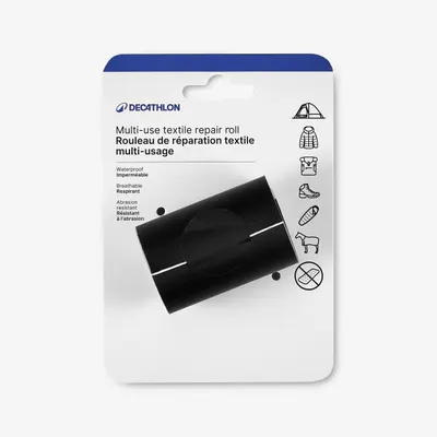 Rolă multifuncțională autoadezivă pentru reparații textile Negru