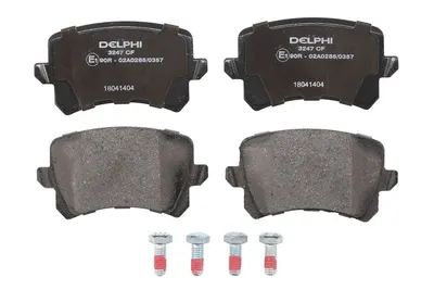 Set placute frana spate Delphi LP3247 Audi, VW, Skoda, Seat
