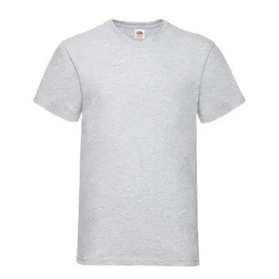 Tricou Drumeții În Natură Fruit Of The Loom Valueweight V Neck Bărbați