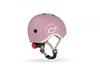 Casca de protectie pentru copii, sistem de reglare magnetic cu led, XXS-S, 45-51 cm, 1 an+, Wildberry Scoot Ride