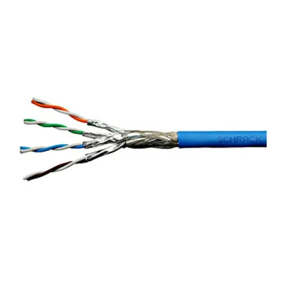 Cablu S/FTP Cat.7a,4x2xAWG22/1,1.200Mhz,LS0H-3,B2ca,50%,albs