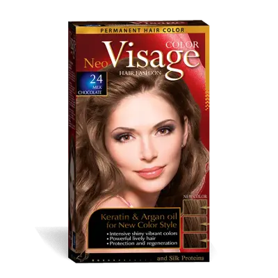 Visage Vopsea de par Neo Keratin & Argan Oil 24 Milk Chocolate