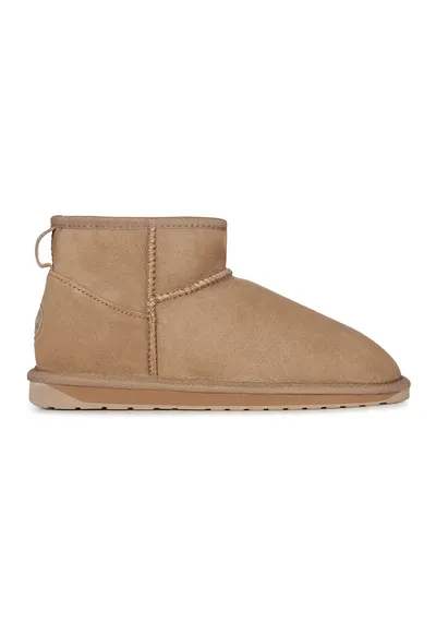 Ghete slip-on de piele intoarsa Stinger - Maro camel