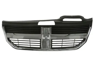 Grila radiator potrivit DODGE JOURNEY 2.0D-3.5 dupa 2008 2008-2010 - (crom/negru)