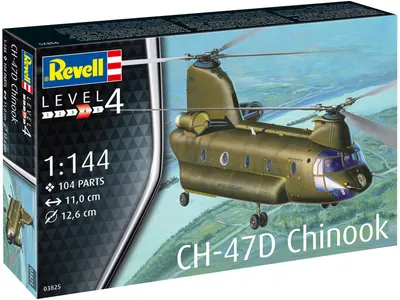 Model asamblabil Revell Militare: Elicoptere - CH-47D Chinook