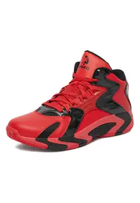 Pantofi sport copii - piele naturala - rosu - alergare -