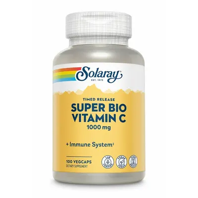 Super Bio Vitamin C, Solaray, 100 capsule, Secom