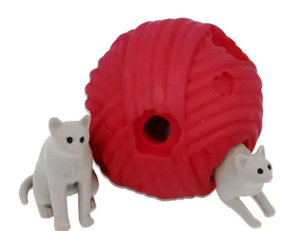 Jucarie antistres - Stretchy Kitten & Ball of Wool