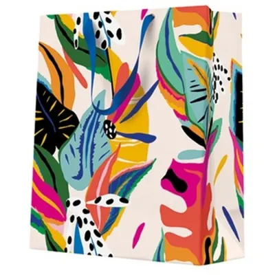 Pungi Cadou Medii, Colorful Exotic, 20 x 25 x 10 cm, Perfecto
