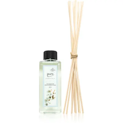 ípuro Essentials Cotton Fields reumplere în aroma difuzoarelor + betisoare de rezerva pentru odorizant de camera 200 ml