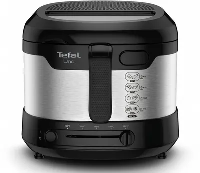Friteuză Tefal - Uno FF215D30, 1600W, 1,8l, argintiu/negru