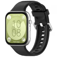 Curea Techsuit W061 pentru Huawei Watch Fit 5 Pro / Fit 5 / Fit 4 Pro / Fit 4 / Fit 3, Neagra
