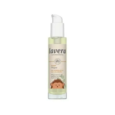 Ulei de ingrijire cu migdale si jojoba pentru bebelusi 100ml Lavera