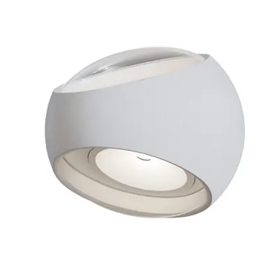 Corp de iluminat pentru perete Stream - H(min) 69mm, H(max) 69mm, W 72mm, L 80mm , Aluminum, IP54, 350lm, 3000K, 80RA, 0.48kg