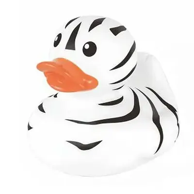 Jucărie de baie Raya Toys – rață de cauciuc albă