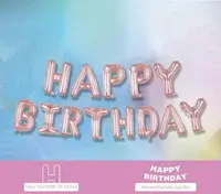 Set de șervețele PartyGo - Happy Birthday, 13 buc