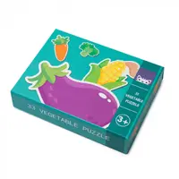 Puzzle din Lemn in Cutie - Legume - Nurio