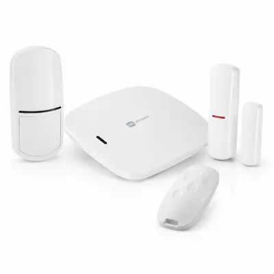 Sistem antiefractie wireless pentru autoutilitare/camioane Satel Be Wave Car Kit, GSM 4G LTE, WiFi, 868 MHz, detectie miscare, senzor geam/usa, acumulator Hub 3200 mAh, slot card, notificari telefon, ideal pentru instalatori/electricieni/transport marfa