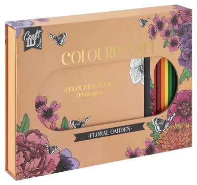 Set de colorat Craft ID - Flori