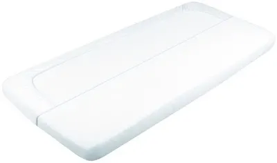 Cearsaf impermeabil cu elastic Baby Matex - Tencel, 60 х 120 cm, alb