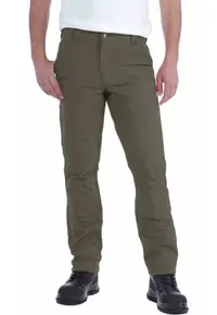 Pantaloni barbati - Bumbac - Verde - Verde
