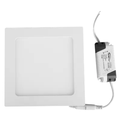Spot Incastrat Patrat cu LED SMD 12W Alb 6400K 155x155