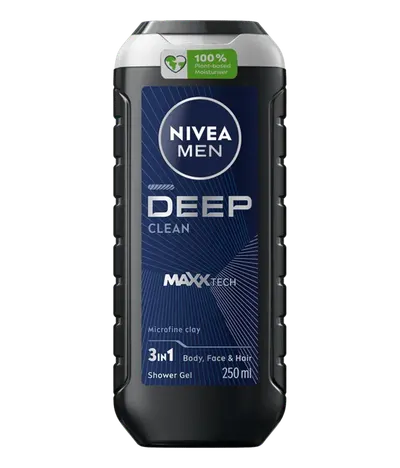 Gel de dus Deep, 250ml, Nivea