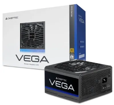 Sursă de alimentare Chieftec - Vega, 850W, 80 PLUS Gold